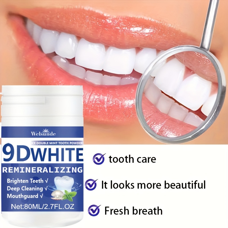 Teeth Whitening Diy - Pó de dente hidroxapatite removinalizante branco