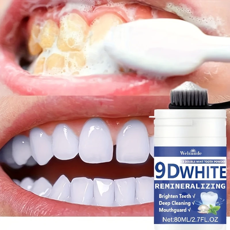 Teeth Whitening Diy - Pó Dental Remineralizante 9D com Hidroxiapatita,