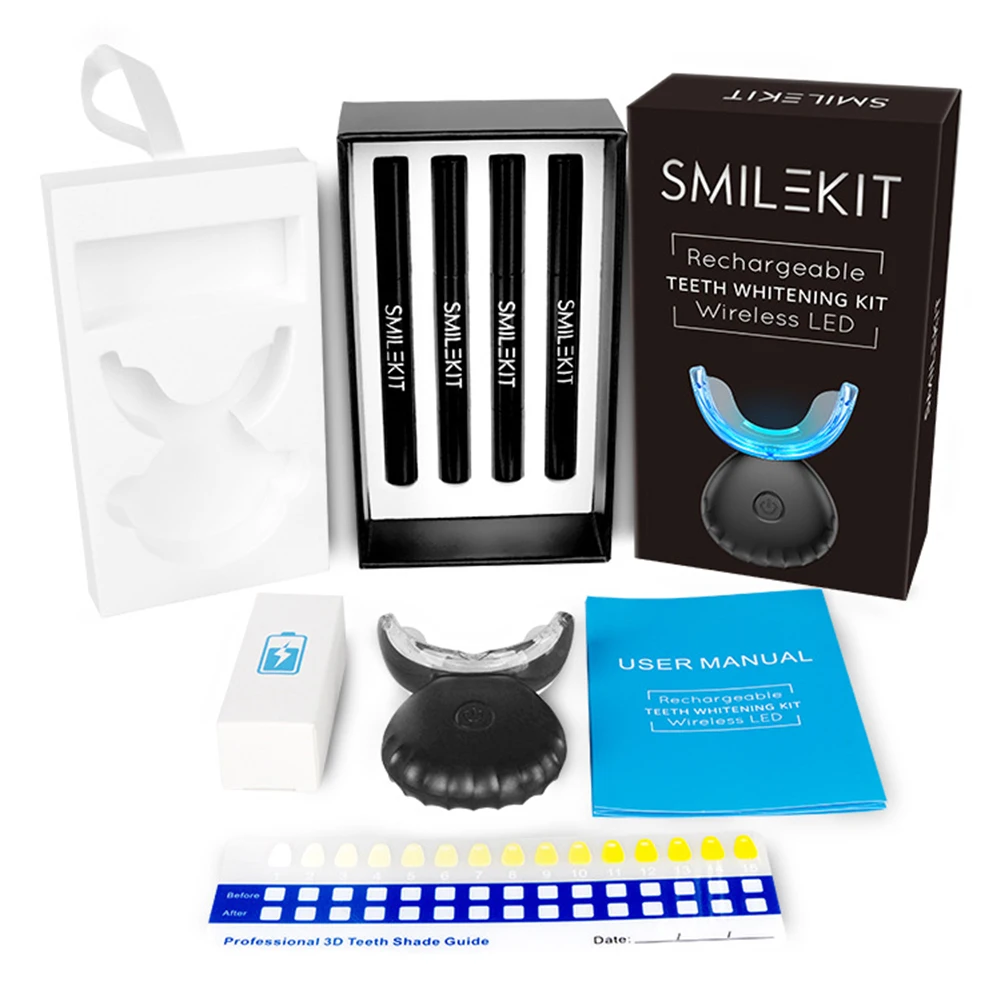 Teeth Whitening/Bleaching - Kit de clareamento dental dos dentes