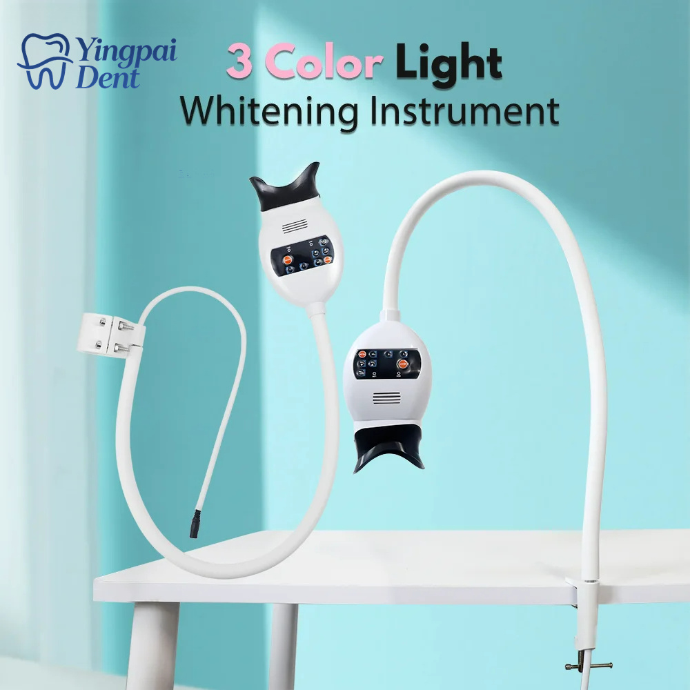 Teeth Whitening With Light - Acelerador de Clareamento Dental LED Ajustável