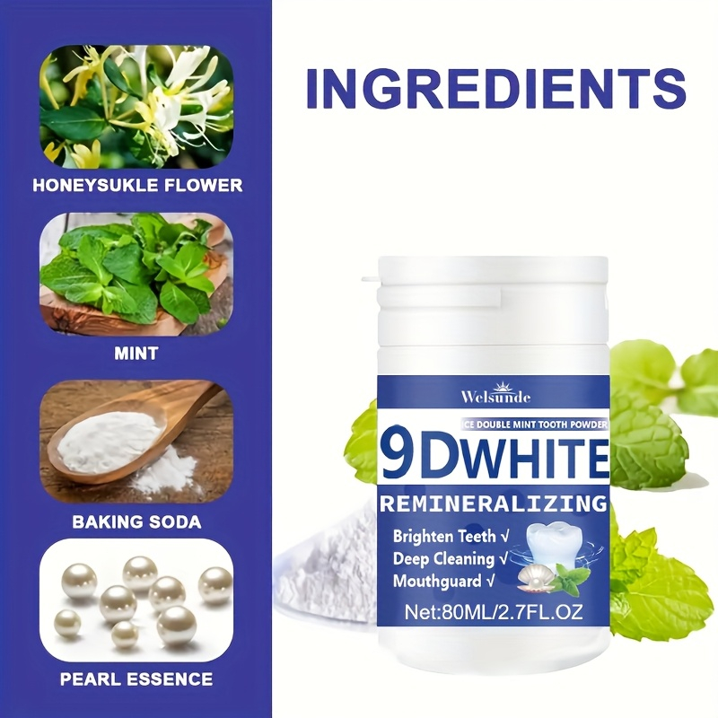 Pó de dente hidroxapatite remo - Teeth Whitening Diy avaliação e preço