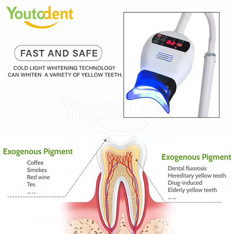 Profissional dental 3 cores lâ - Teeth Whitening With Light avaliação e preço
