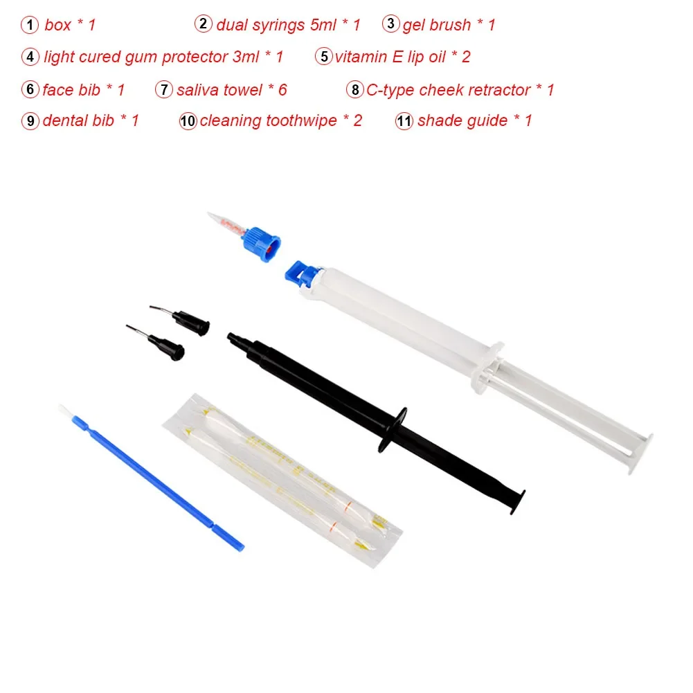 Kit de clareamento dental para - Teeth Whitening/Bleaching avaliação e preço