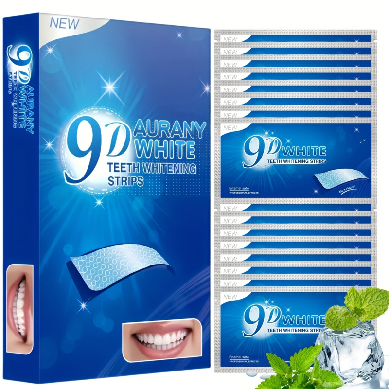 21 pares de tiras de clareamen - Teeth Whitening Essence avaliação e preço