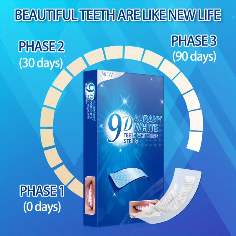 21 pares de tiras de clareamen - Teeth Whitening Essence avaliação e preço