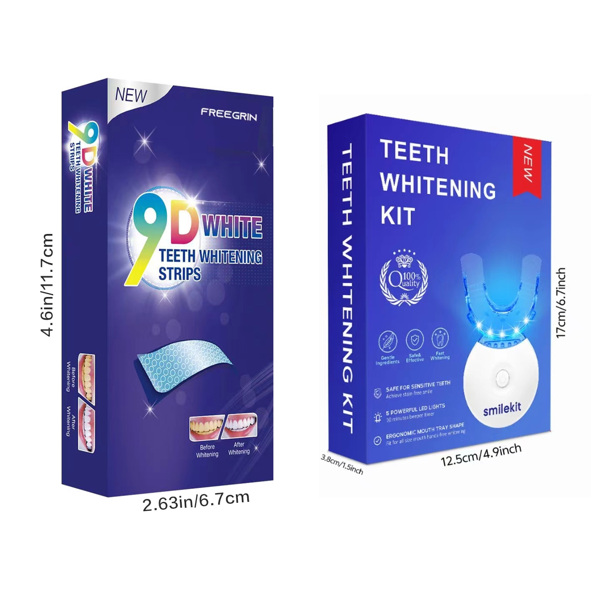 Kit de branqueamento de dentes - Teeth Whitening Essence avaliação e preço