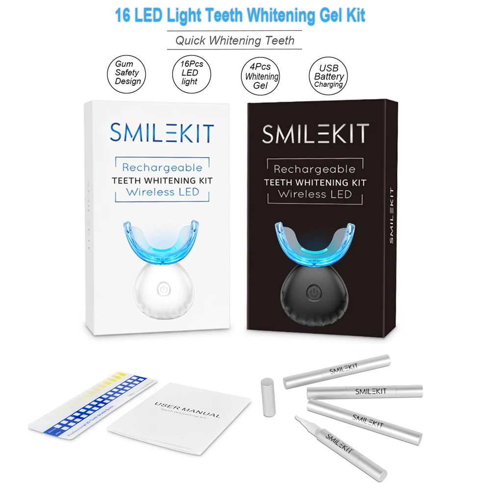 Kit de clareamento dental dos  - Teeth Whitening/Bleaching avaliação e preço