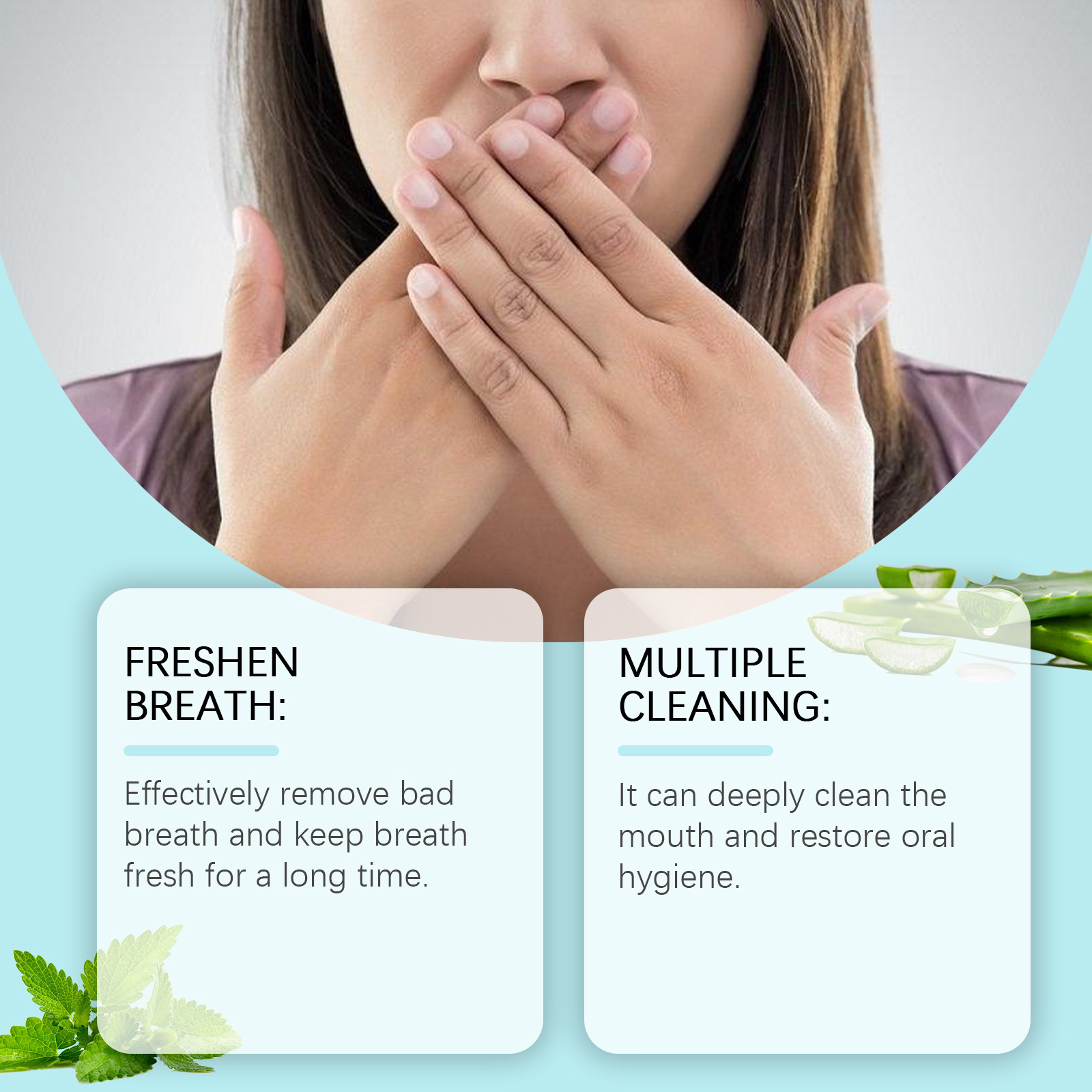 Enxaguatório bucal para hálito - Whitening Mouthwash avaliação e preço