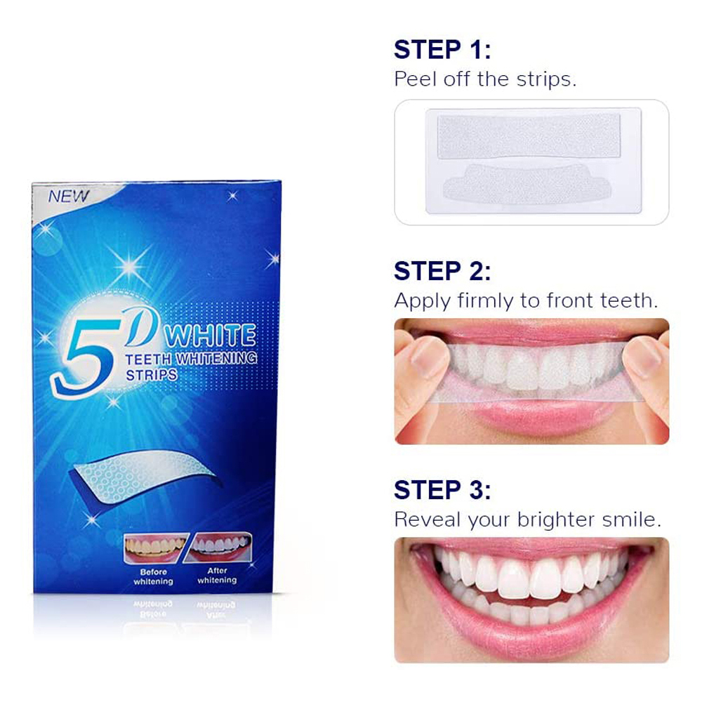 Kit de Clareamento Dental 5D c - Teeth Whitening Essence avaliação e preço