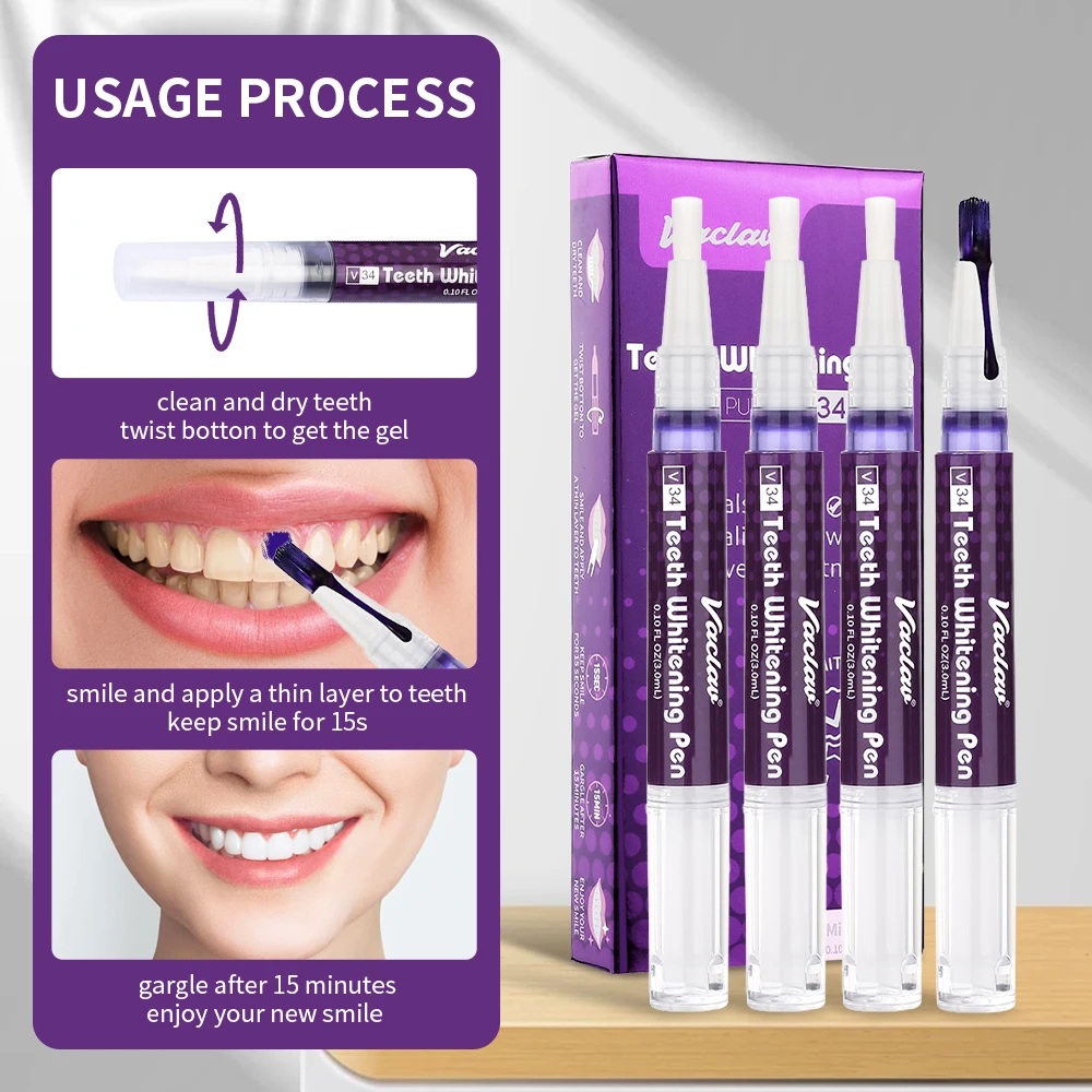 Caneta gel para clareamento do - Teeth Whitening Essence avaliação e preço